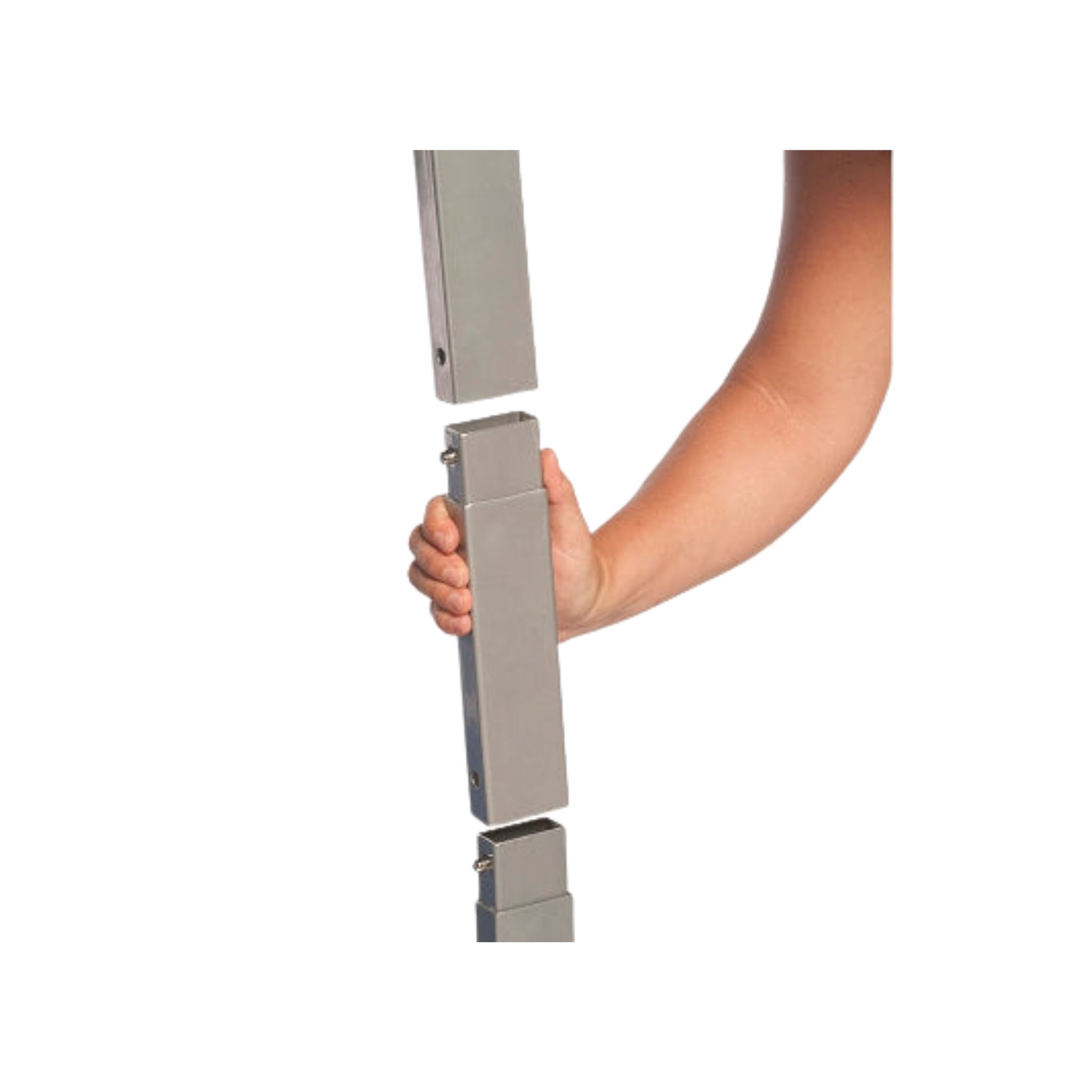 Beinverlängerungsset 4er Set - Silber