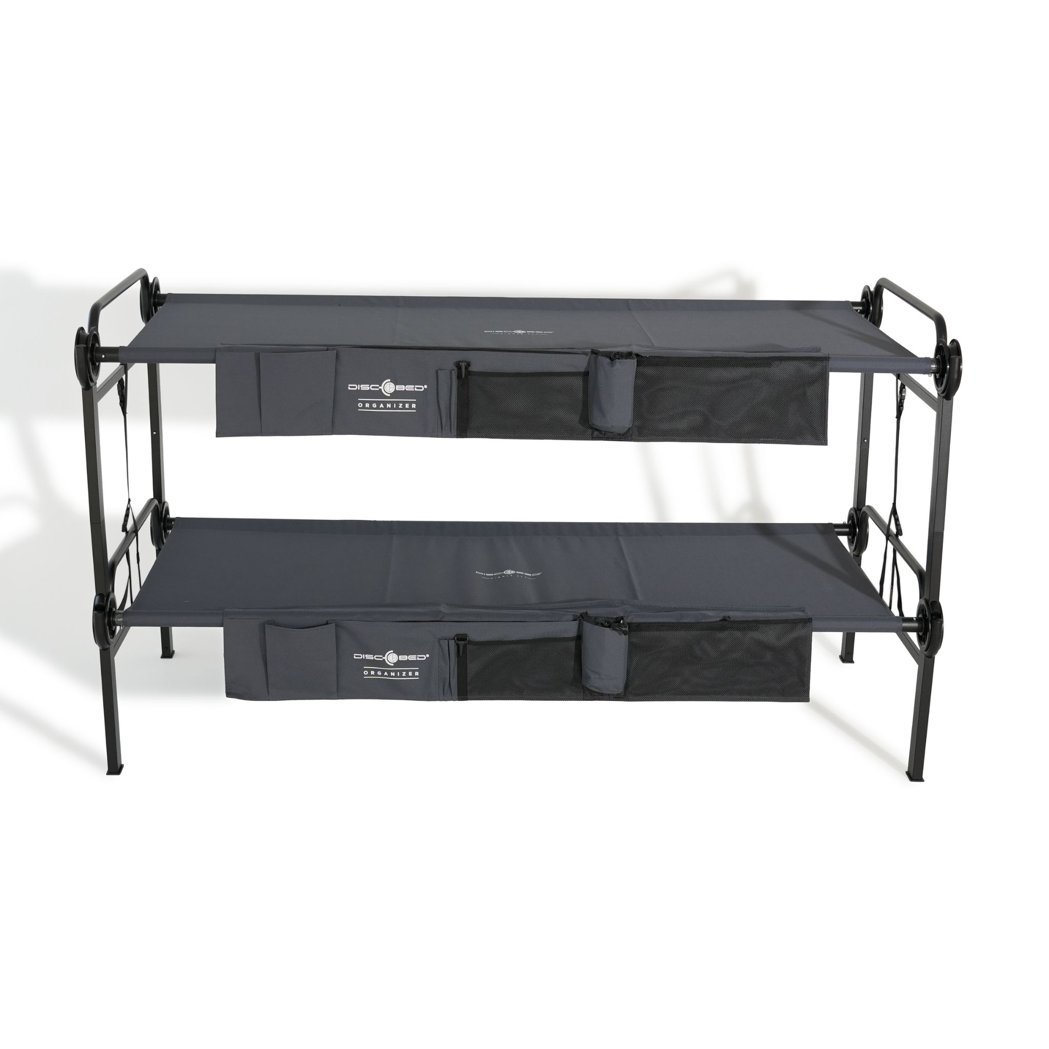 Disc-O-Bed XLT Etagenbett mit Seitentaschen
