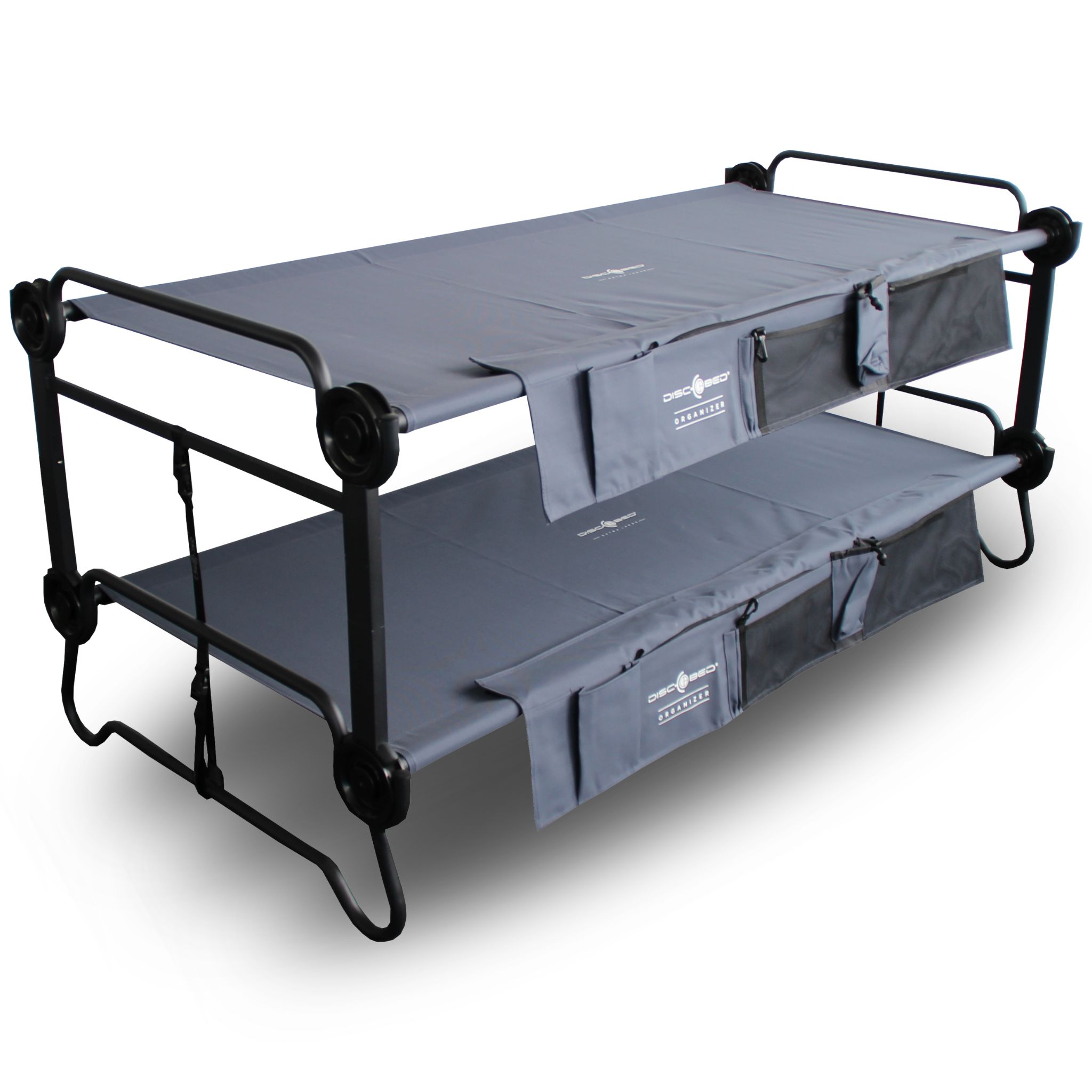 Disc-O-Bed XL Etagenbett mit Seitentaschen