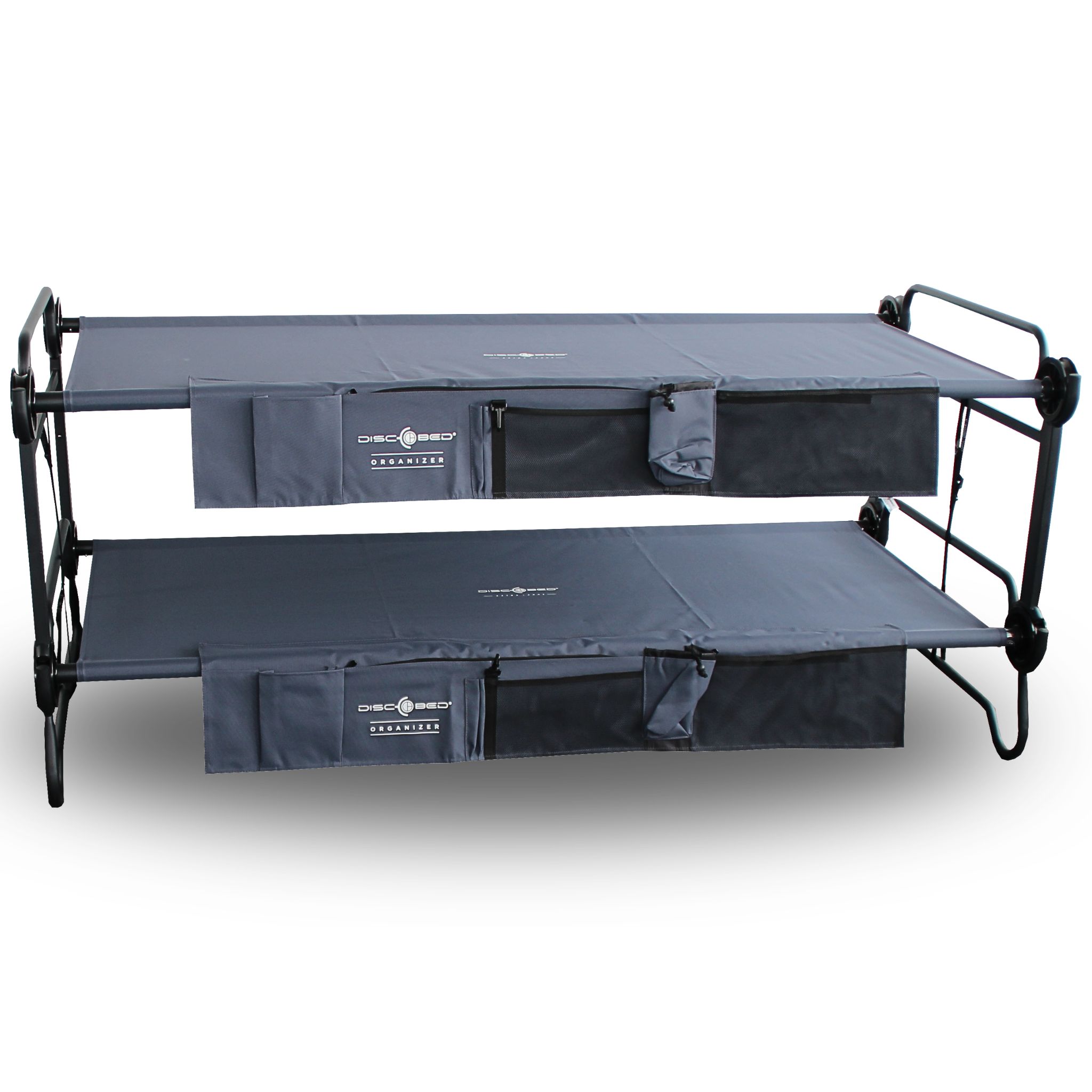 Disc-O-Bed XL Etagenbett mit Seitentaschen
