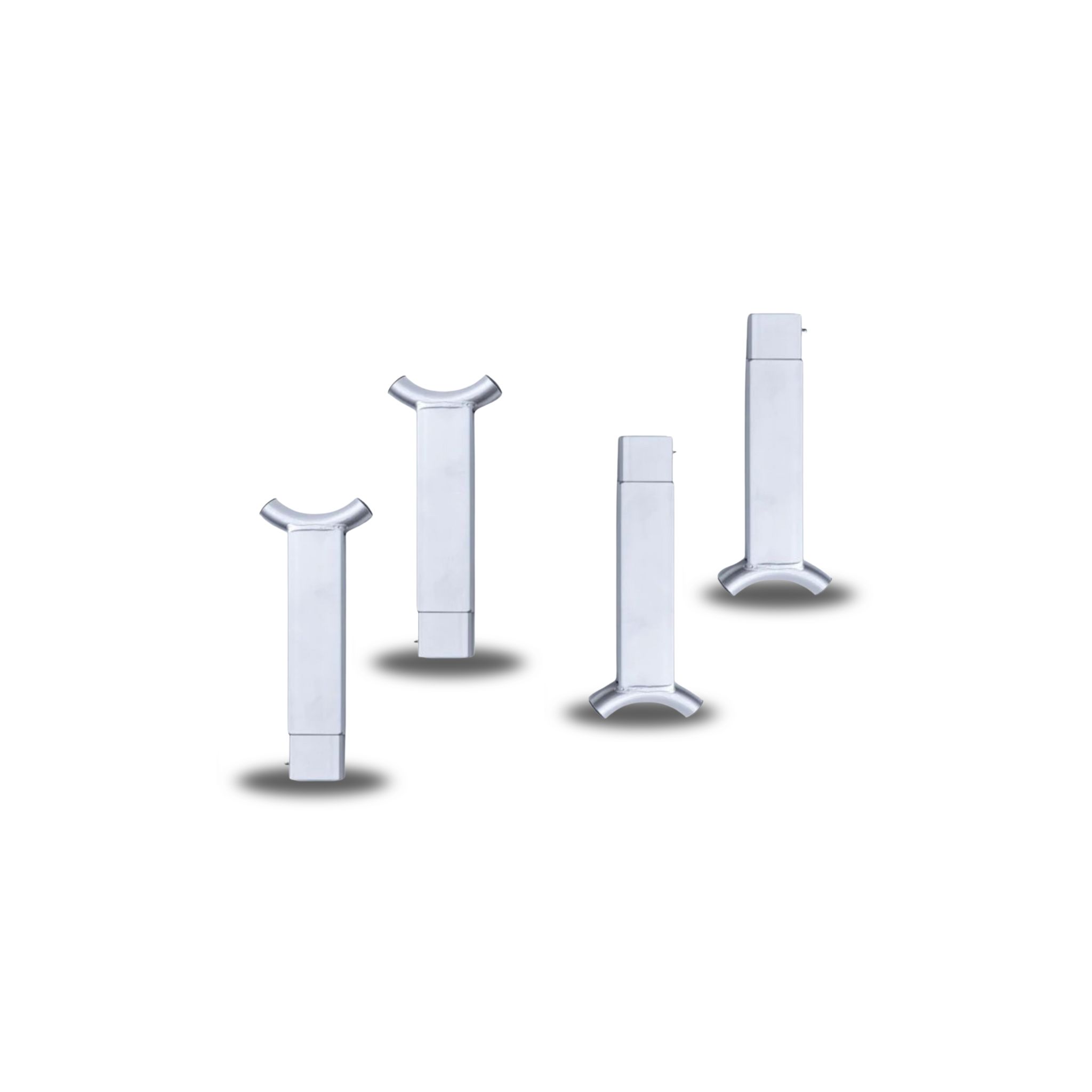 Stapeladapter-Set für Kid-O-Bunk silber