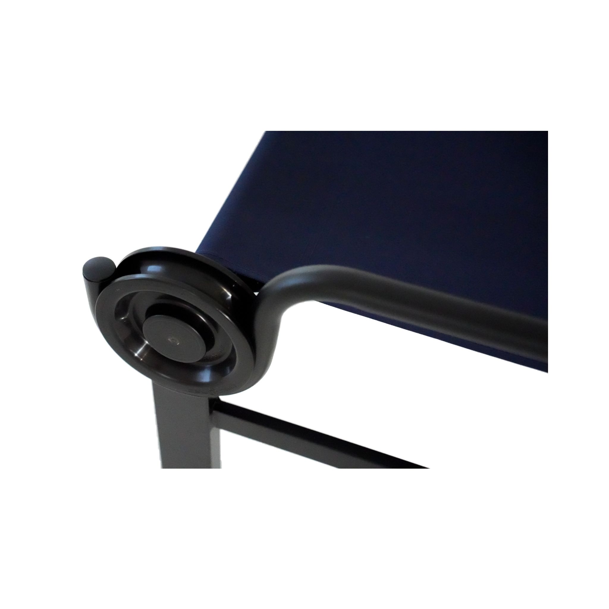 Disc-O-Bed XLT Single Blau mit Foot Pads und Seitentasche