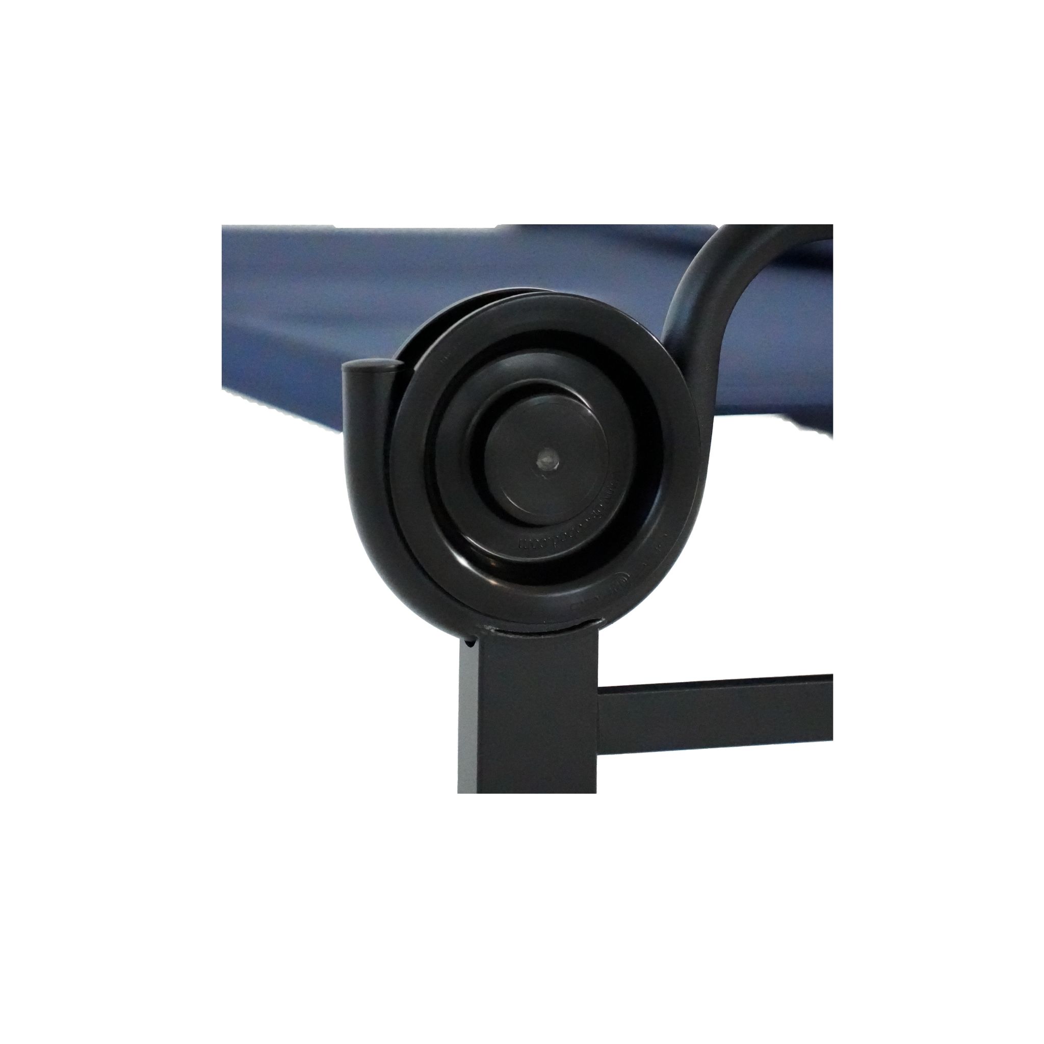 Disc-O-Bed XLT Single Blau mit Foot Pads und Seitentasche