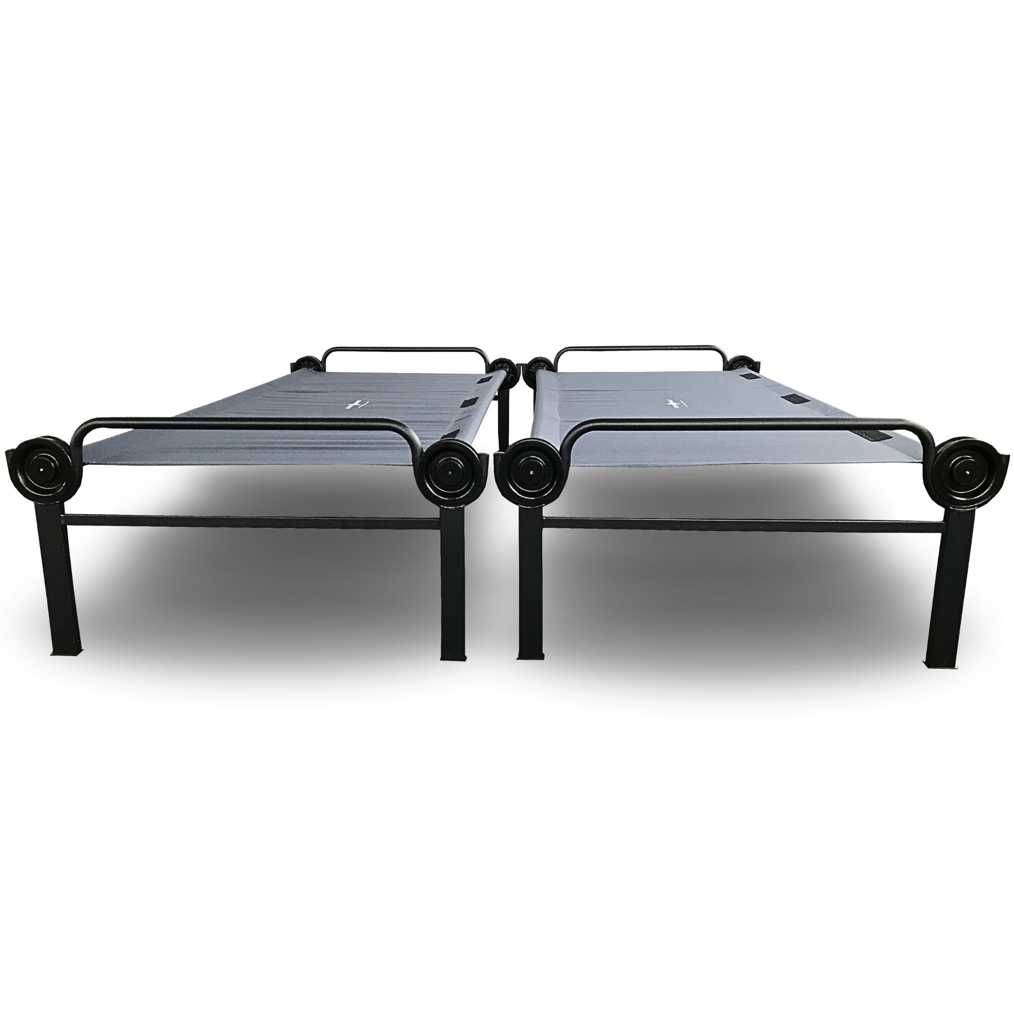 Disc-O-Bed XLT Etagenbett mit Seitentaschen