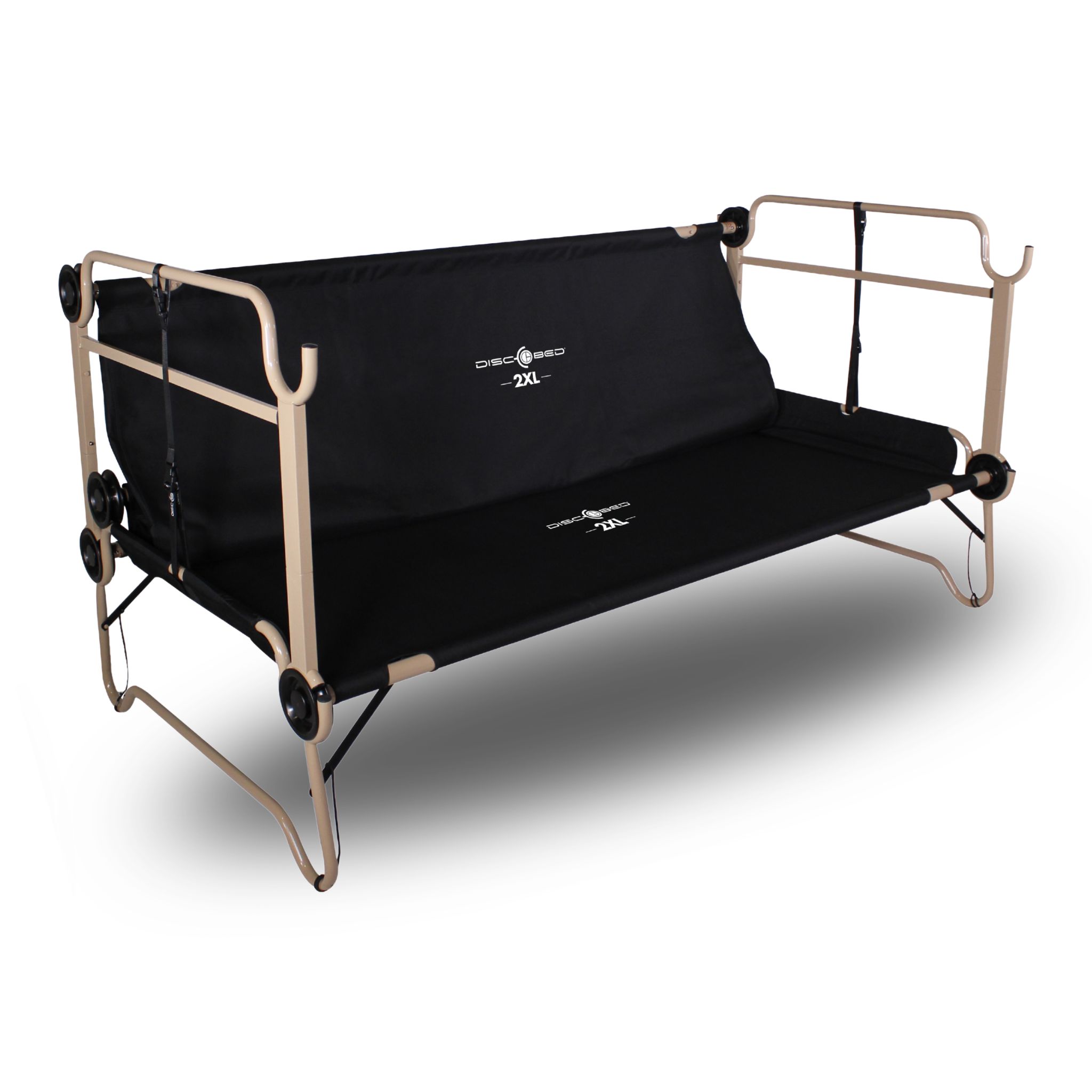 Disc-O-Bed 2XL Etagenbett mit Seitentaschen