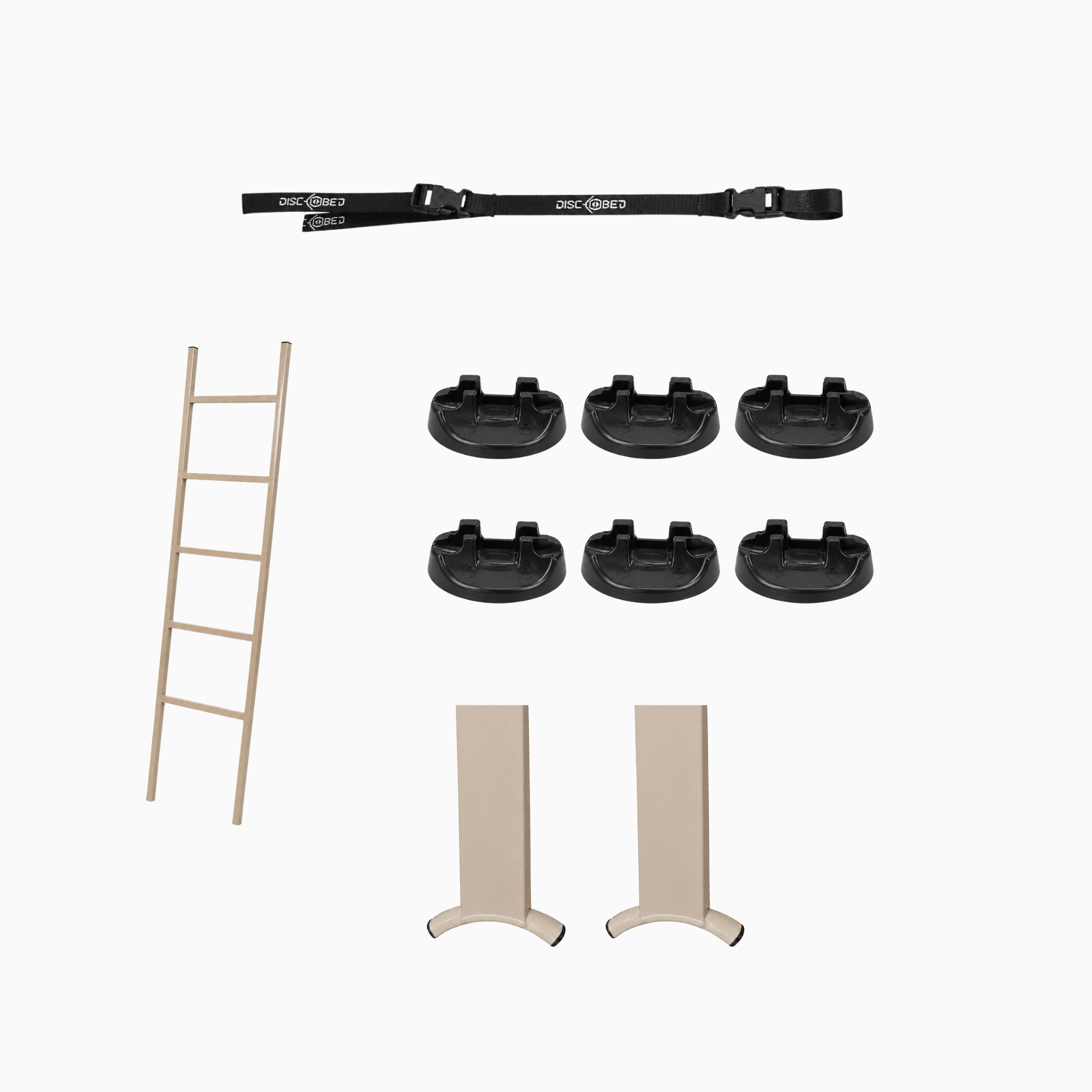 Arm-O-Bed 3-Etagen-Set olivgrün