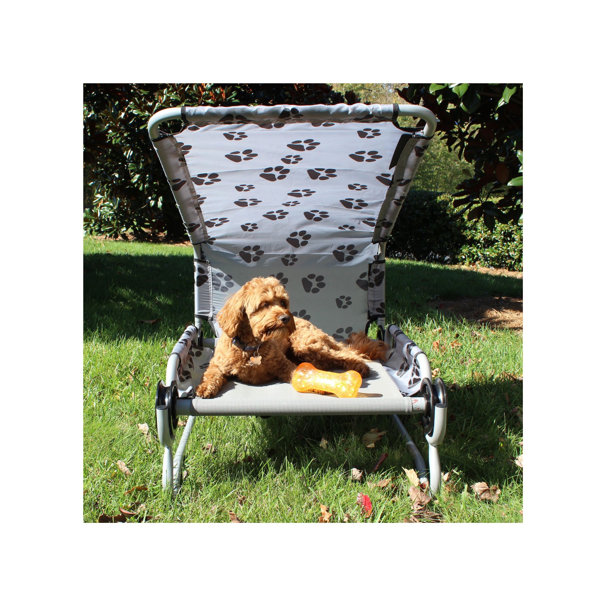 Stoff Sonnendach Hundebett